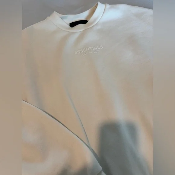 Essentials Off-White Men's Crewneck Sweater